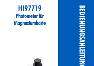 Die Bedienungsanleitung für das Hanna Kompakt-Photometer HI97779 für Chlordioxid 0,00 bis 2,00 mg/l als PDF zum herunterladen und ausdrucken